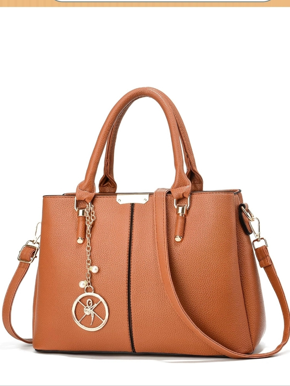 Womens 3 Compartment Satchel #1251-2966